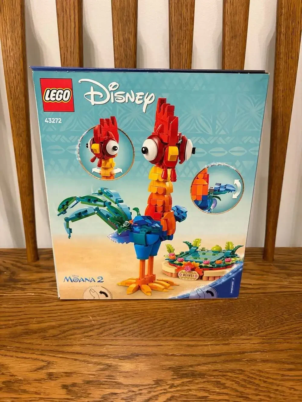 LEGO Disney Moana 2 Heihei Building Set 43272